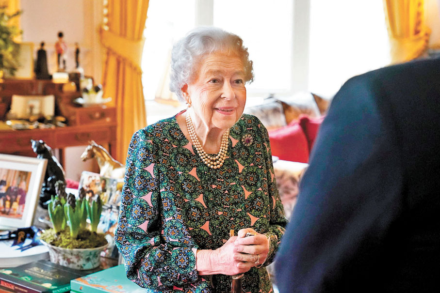 ◆英女王本月8日去世，享年96歲。 資料圖片
