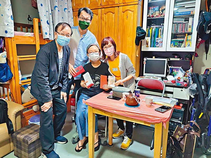 ◆ 吳博君妻子代夫多謝大家。