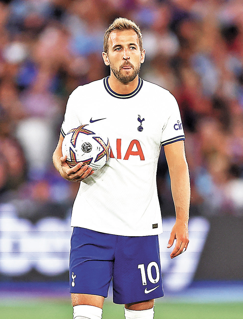 ◆熱刺前鋒哈利卡尼在早前國際賽演出平平。  路透社