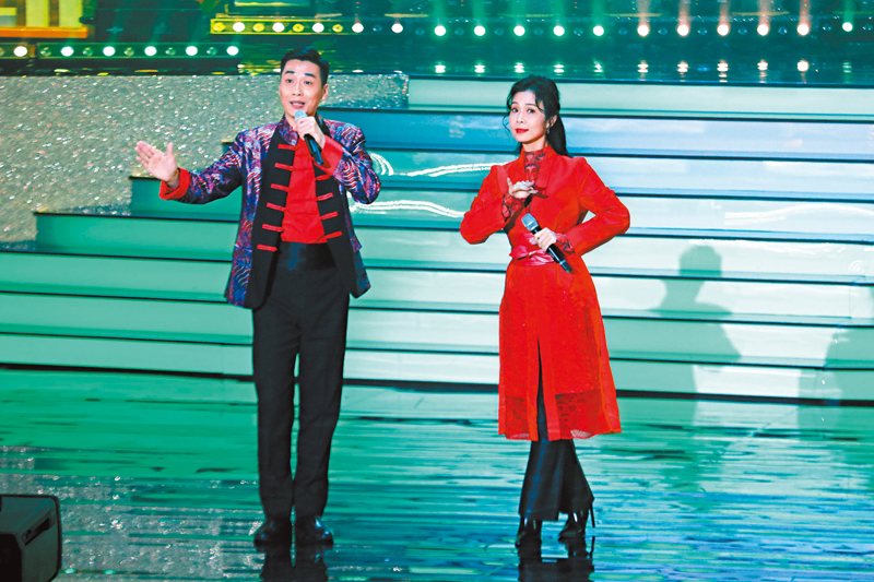 ◆ 粵劇名伶林穎施和王志良感到粵劇有跨界別傳承的力量。