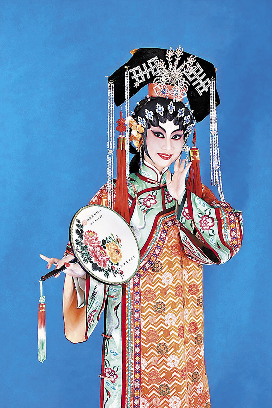 ◆御玲瓏演過清裝戲。