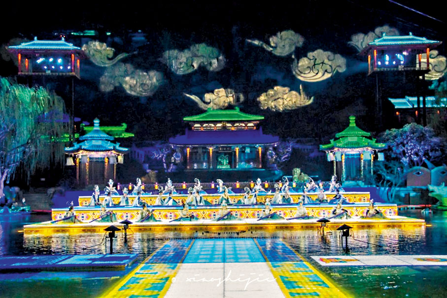 ◆舞劇《長恨歌》引領觀眾切身感受大唐風韻和魅力。 受訪者供圖