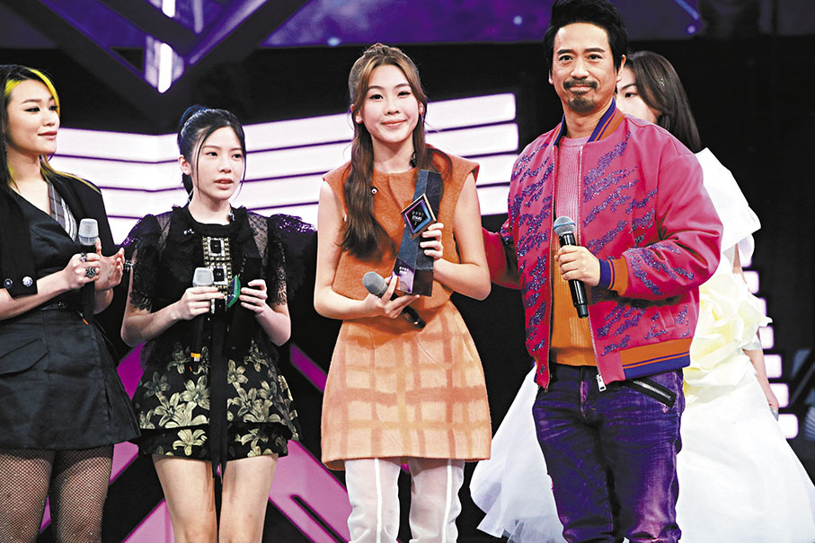 ◆ 季軍趙紫諾多謝一直以來支持自己的朋友。