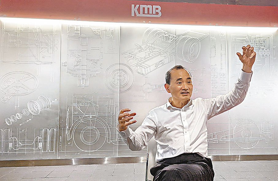 ◆李澤昌認為，九巴面對香港人口萎縮和老化問題。 九巴供圖