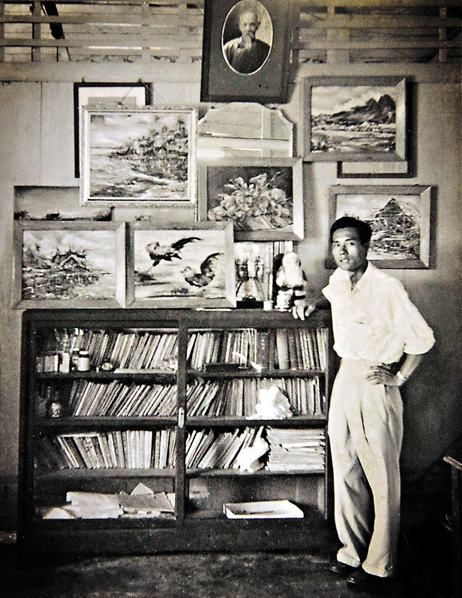 ◆青年時代的陳崎。