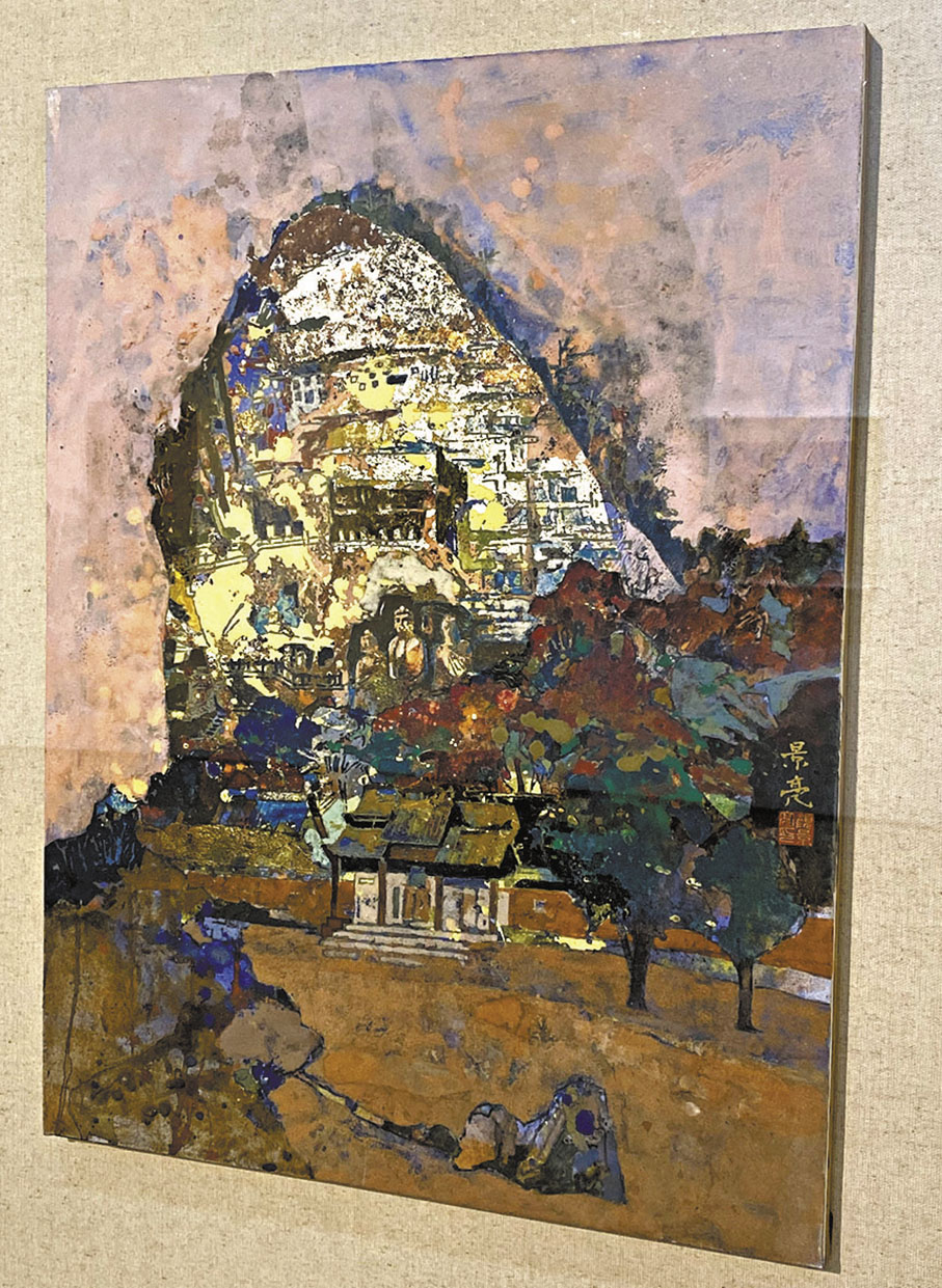 ◆顏景亮《麥積山》