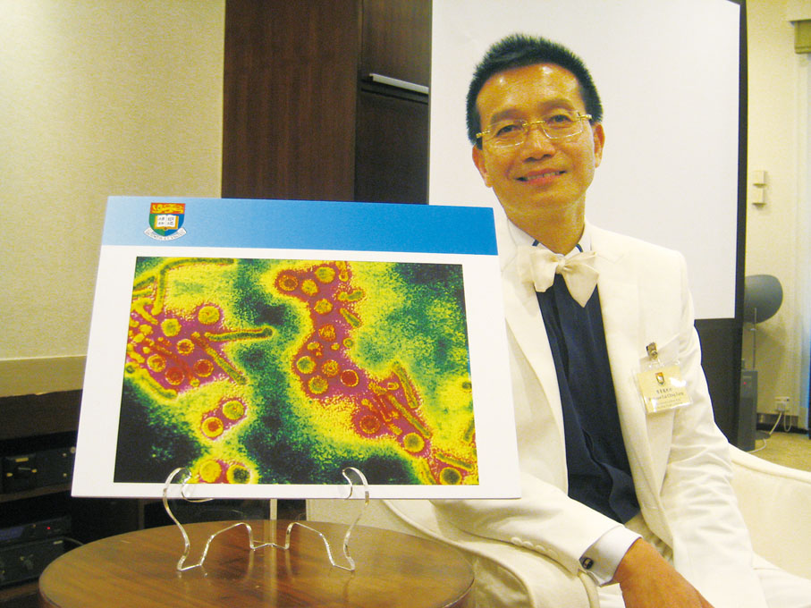 ■2011年，黎青龍教授介紹藥物「泰諾福韋」，指能有效降低肝酵素及乙型肝炎病毒水平。