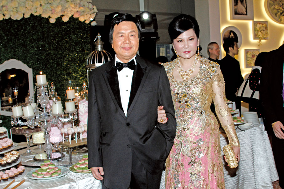 ■蔡志明博士與太太李惠莉女士。