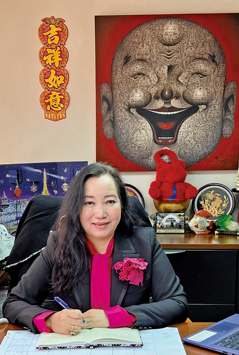 ■關淑敏博士多年來積極參與紡織界各項活動和慈善公益活動。