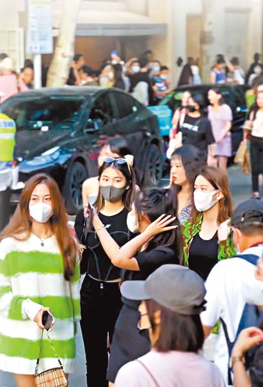 ◆上海安福路遊人如織。 網絡圖片