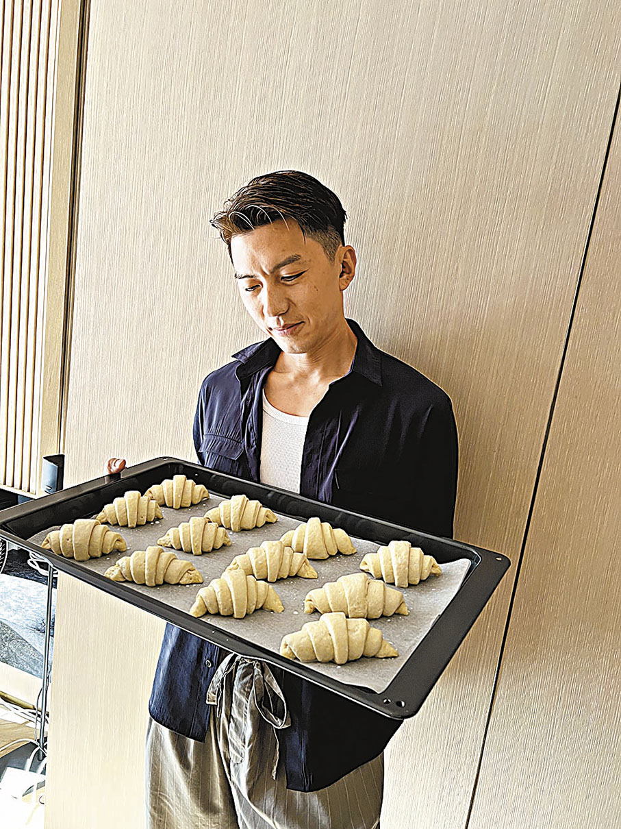 ◆Ben閒時喜歡在家整麵包。