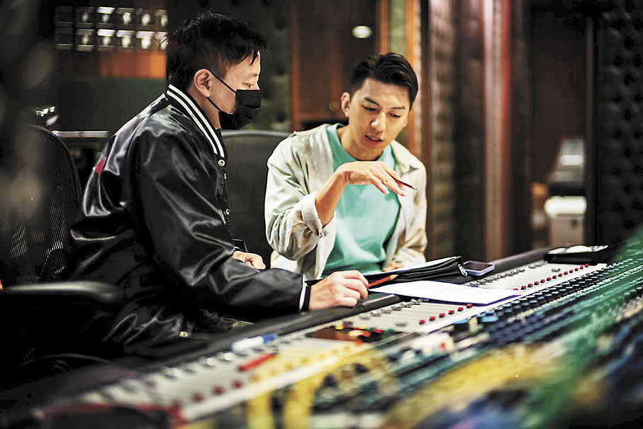 ◆袁偉豪現全力在音樂創作上發展。