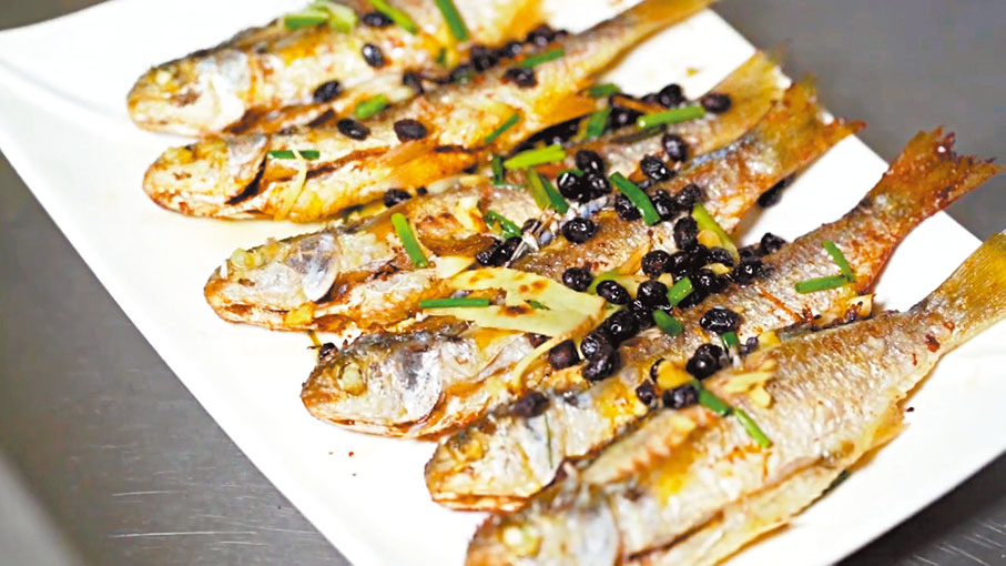 ◆傳統粵菜「豆豉蒸魚」
