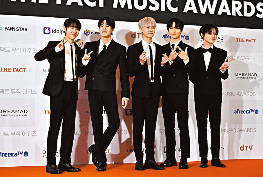 ◆ 男團NCT DREAM奪得四獎，成績不俗。
