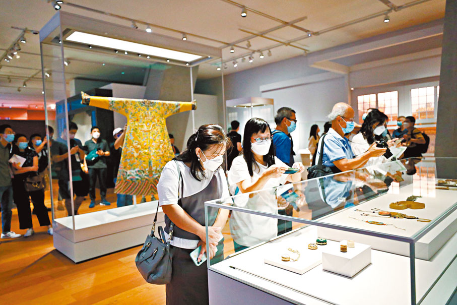 ◆香港故宮文化博物館迎參觀熱潮。資料圖片