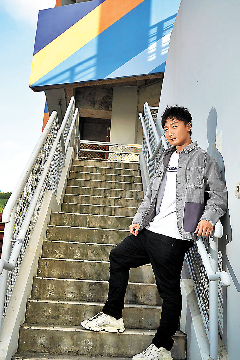 ◆小方靠人生經驗及睇電影作參考來揣摩角色。