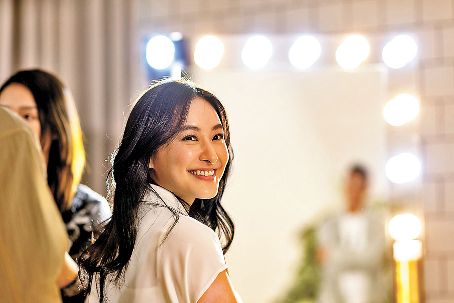 ◆陳瀅在《美麗戰場》中飾演「阿寶」鍾家寶。