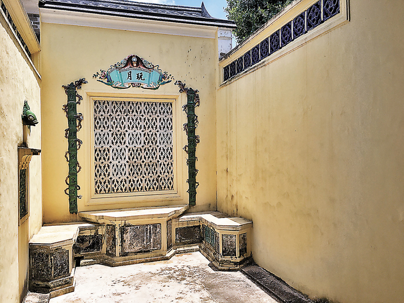 ◆建築混合中西不同風格。