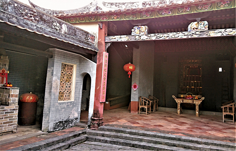 ◆歷史悠久的居石侯公祠，已列為法定古蹟。