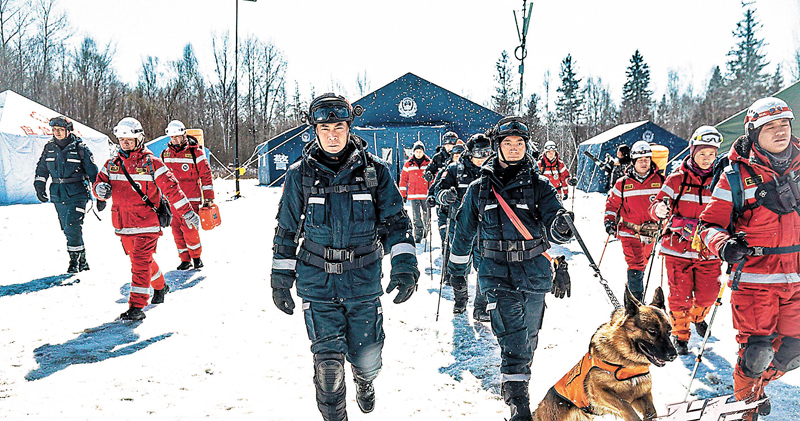 ◆《搜索》是一部講救援行動的故事，非常感人。