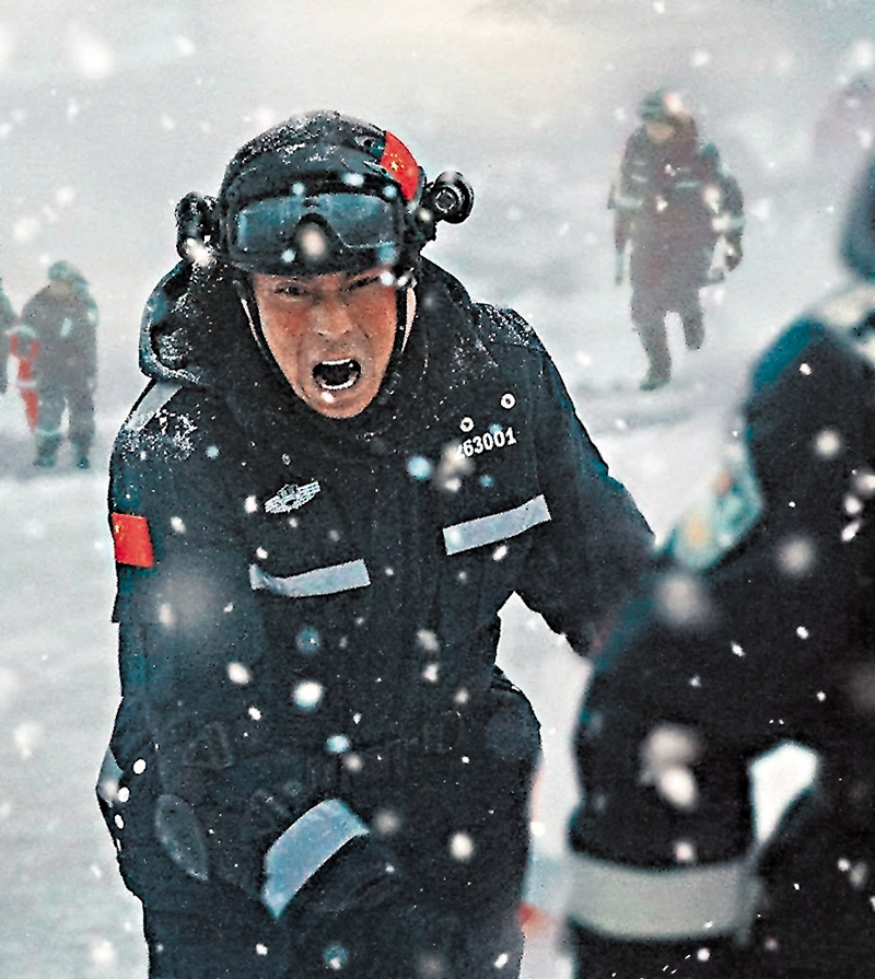 ◆電影在零下30的冰天雪地拍攝。