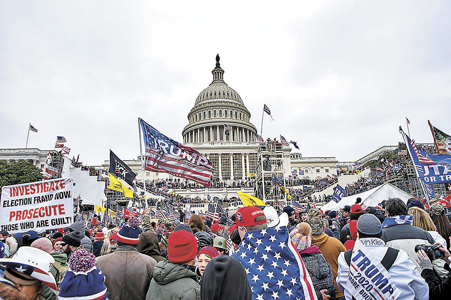 ◆ 眾議院特別調查委員會就去年國會暴動事件傳喚前總統特朗普作證。 美聯社