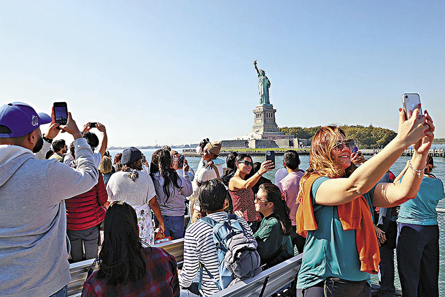 ◆ 新冠變異為美國帶來新風險。    法新社