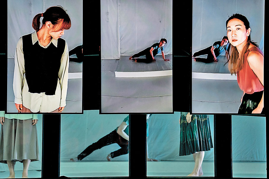 ◆攝影機實時從不同角度捕捉舞者動態。攝影：Carmen So