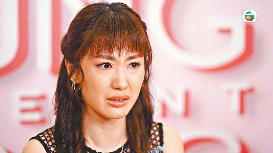 ◆蔣家旻演繹面試一幕的戲中戲。