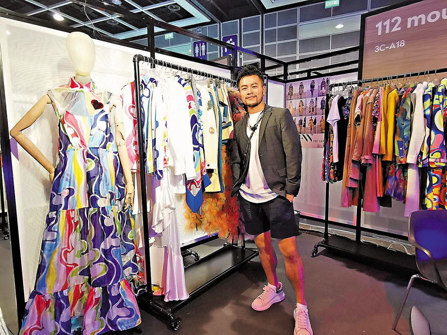 ◆任朗呈透過時裝為推廣中國傳統文化出一分力。