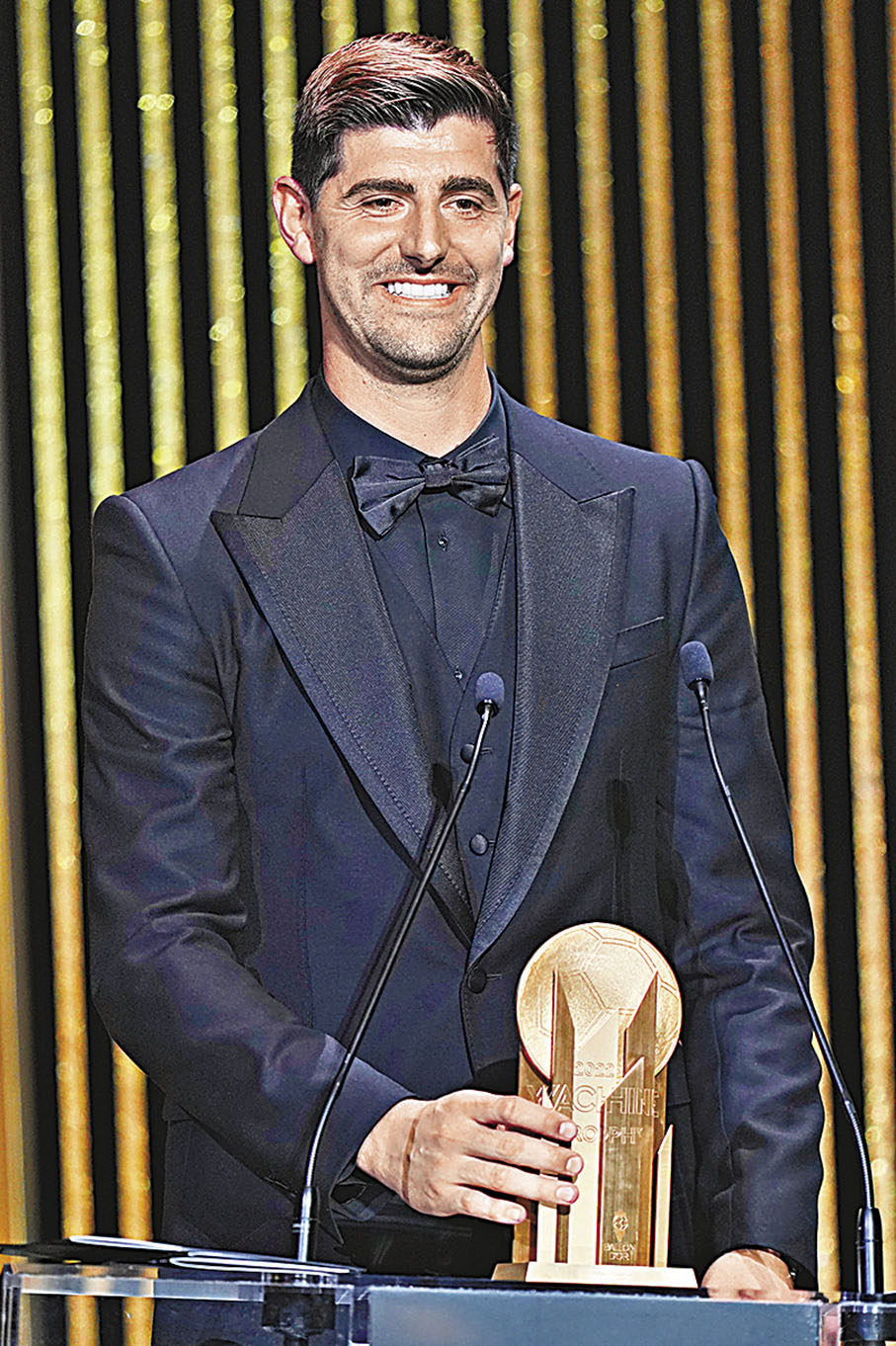 ◆高圖爾斯獲得「耶辛獎」。  美聯社