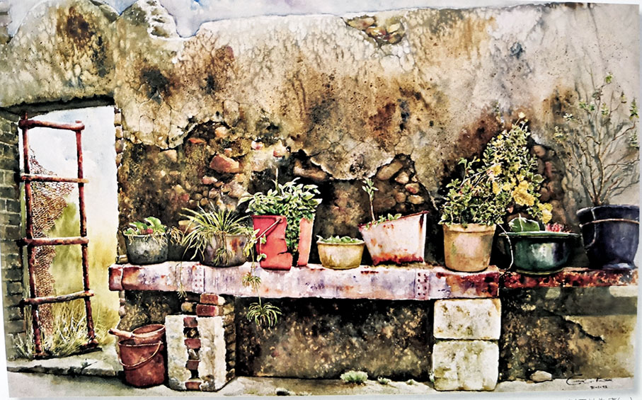 ◆《以天地為廬》曾入選1992年香港當代藝術雙年展。