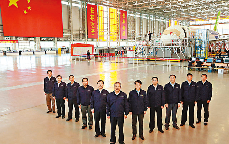 ◆西北工業大學多個團隊參與C919大型客機研製。 受訪者供圖