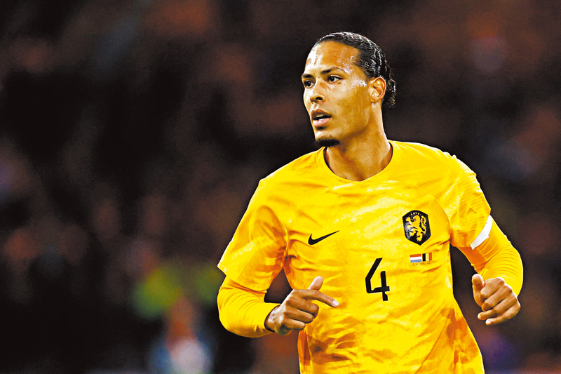 ◆雲迪積克能否完全擺脫本賽季初段的疲態，對荷足防線能否踢出穩健表現至關重要。  法新社