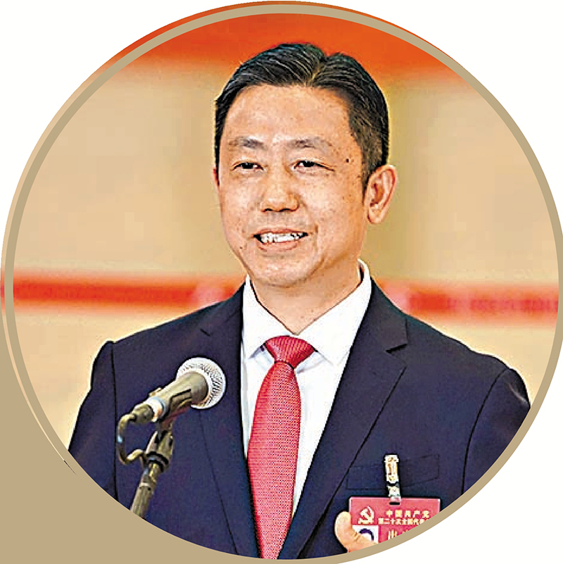 中共二十大代表、紅豆集團董事局主席  周海江