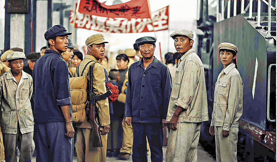 ◆劉燁與韓雪的感情線呈現出硬漢柔情一面。