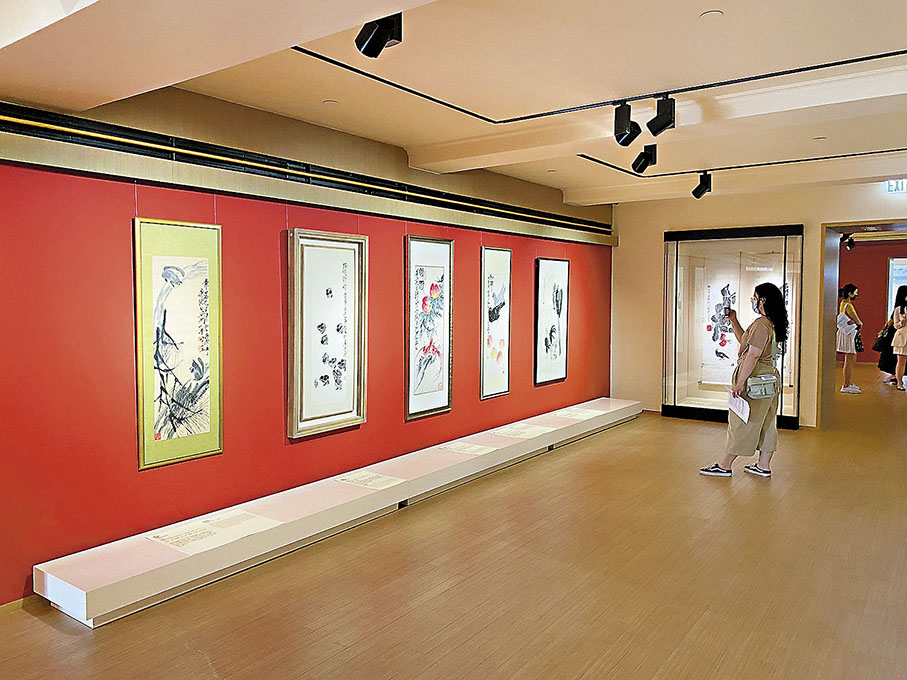 ◆今次展覽展示出中國水墨畫家在動物畫上對技巧的追尋以及題材的創新。