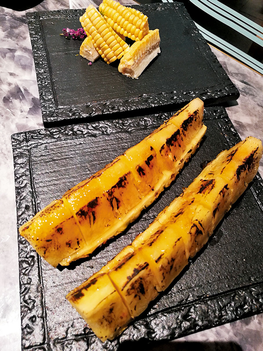 ◆ 北海道白粟米、焦糖燒菠蘿