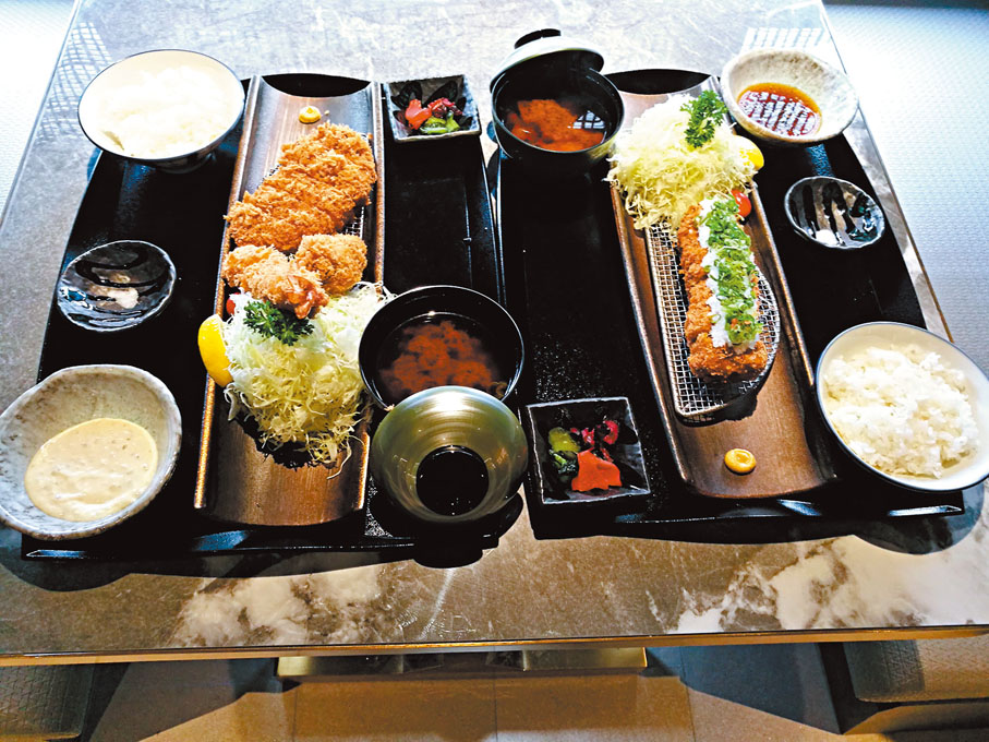 ◆ 吉列原條特上豬柳定食