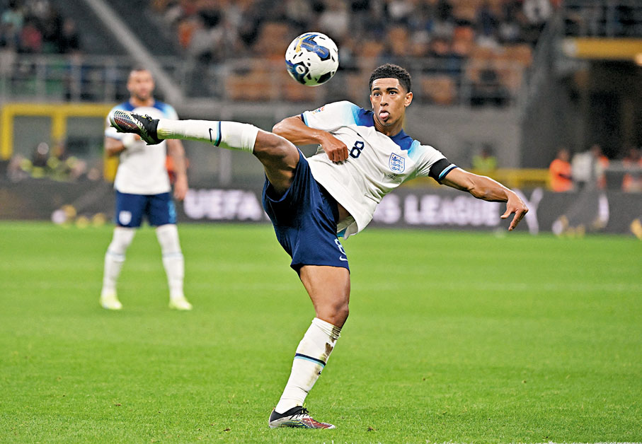 ◆比寧咸今季在多蒙特狀態理想，有助他守住正選，亦是修夫基可予信賴的生力軍。  路透社