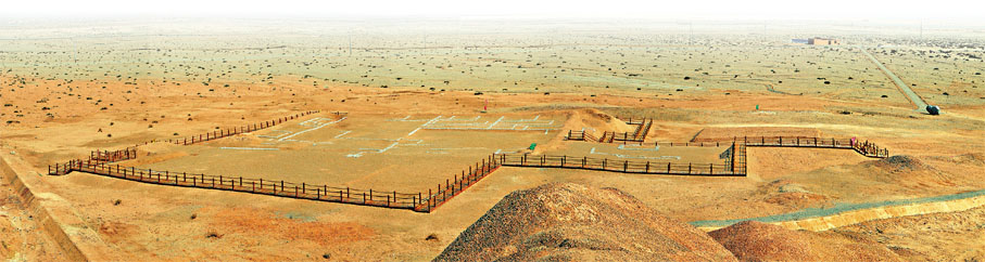 ◆懸泉置遺址全貌