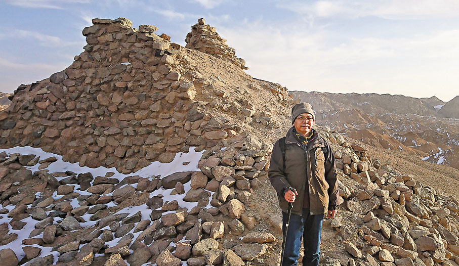 ◆甘肅省文物考古研究所研究員張俊民。