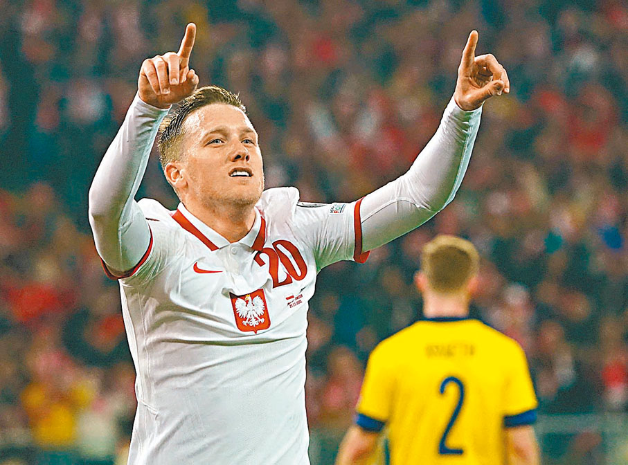 ◆今年28歲的施連斯基大熟大勇，本賽季以出色表現帶領拿玻里進佔意甲榜首。  法新社