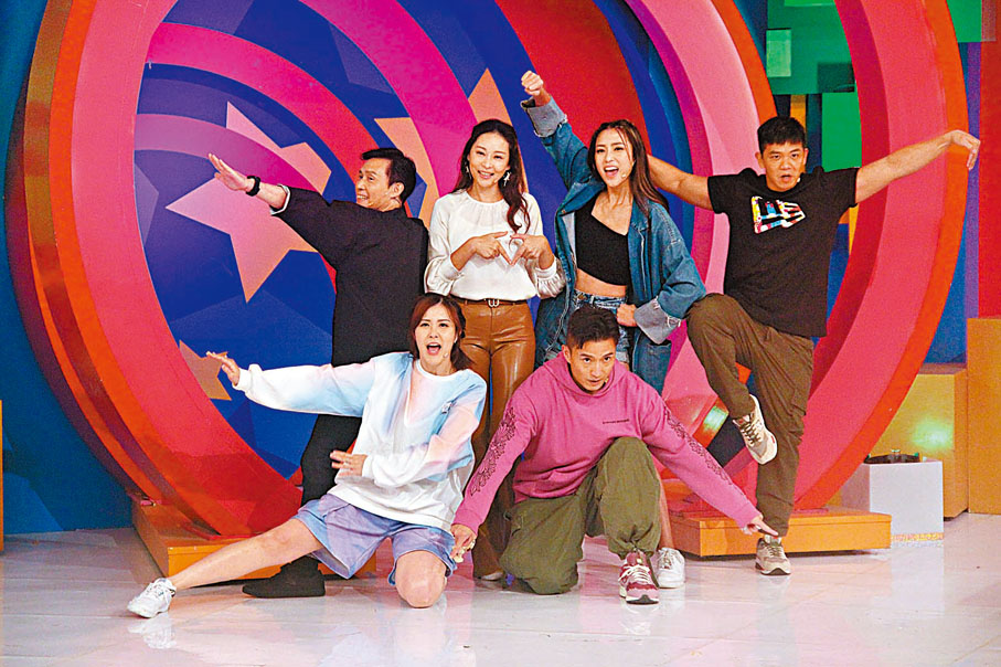 ◆ 《超能使者》隊氣勢十足，輸人不輸陣。