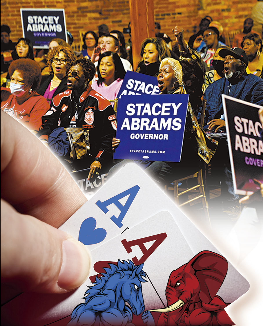 ◆美國中期選舉結果或可在金融市場合法押注，專家警告人為操控因素太多，風險極高。 資料圖片