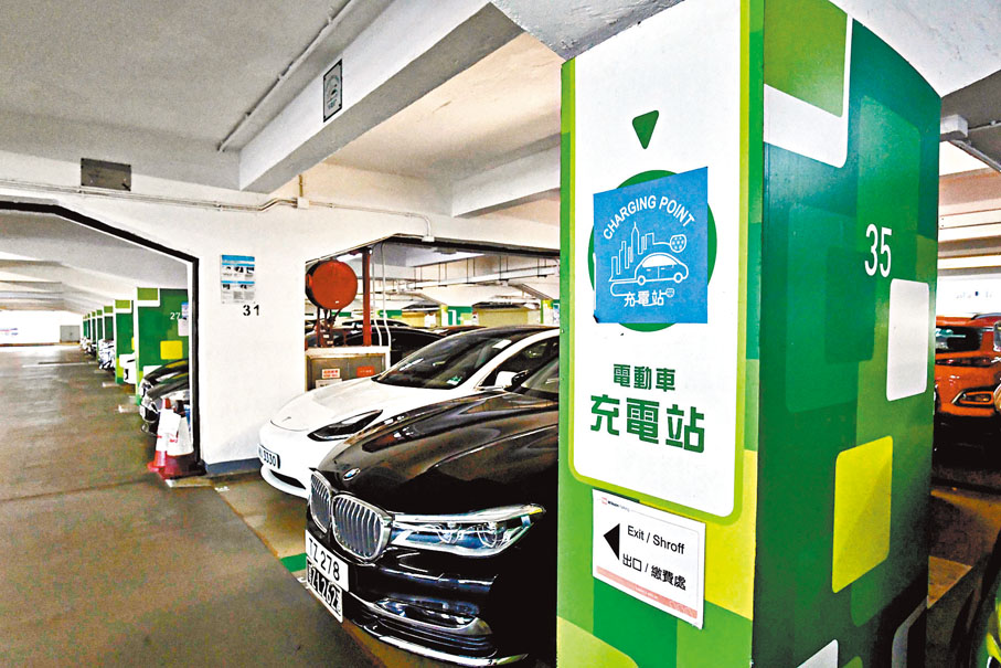 ◆充電設施不足是市民對選購電動車卻步的原因之一。 資料圖片