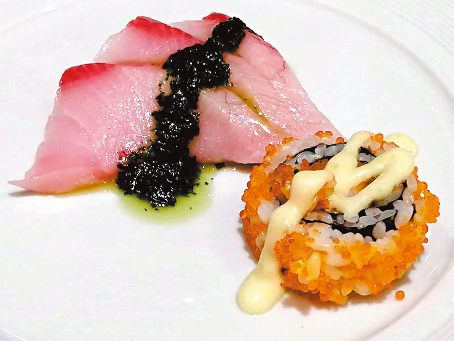 ◆凍廚房供應即切油甘魚刺身