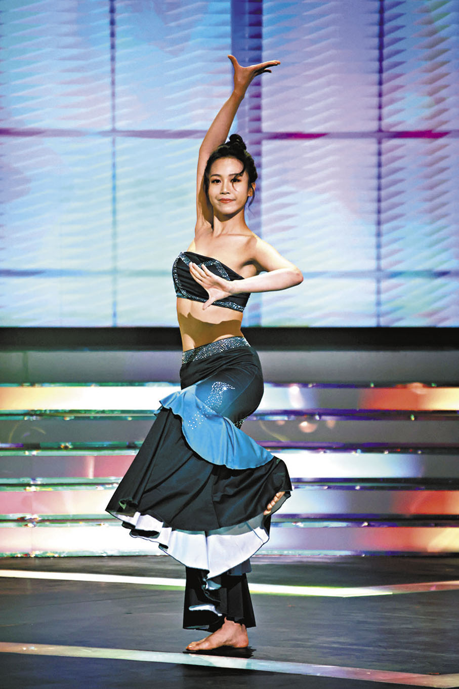 ◆ 何沛珈當初就練舞下了很多苦功。