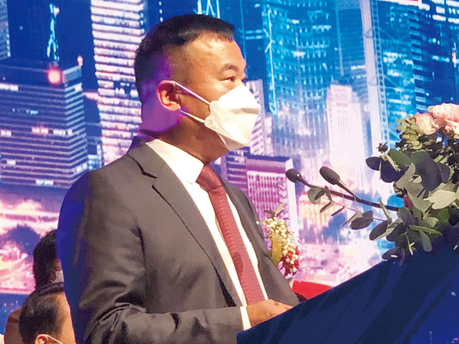 ◆新一屆主席許阿強致辭