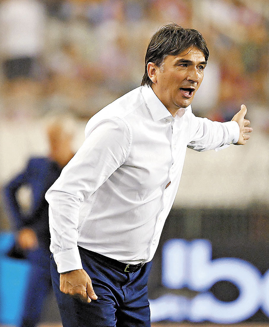 ◆戴歷調教的克羅地亞隊於上屆世界盃踢出驚喜表現。  法新社